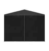 vidaXL Party Tent 9.8'x9.8' Anthracite