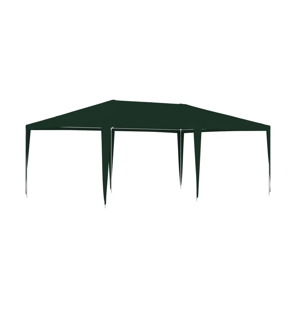 vidaXL Professional Party Tent 13.1'x19.7' Green 0.3 oz/ft²