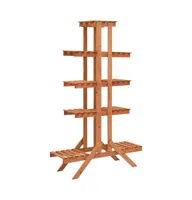 vidaXL Plant Stand 32.7"x9.8"x52" Solid Firwood