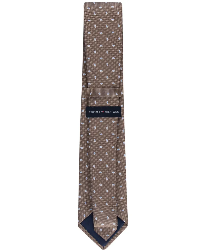 Tommy Hilfiger Men's Textured Ground Pine Tie