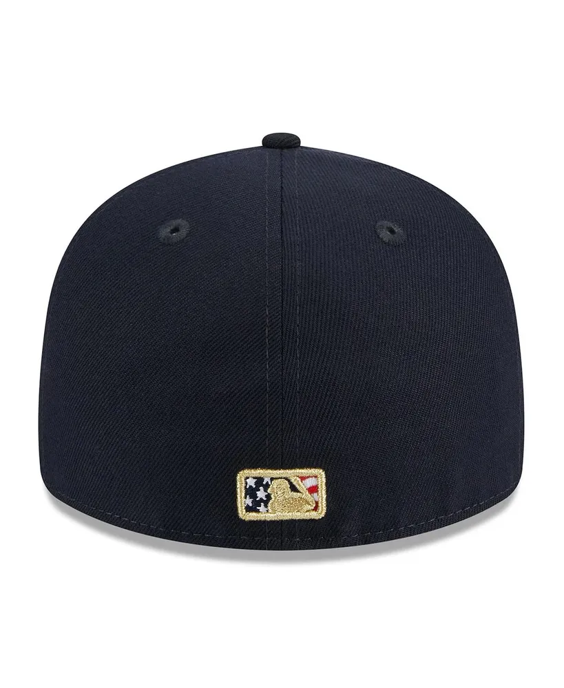 Men's New Era Navy Los Angeles Dodgers 2023 Fourth of July Low Profile 59FIFTY Fitted Hat