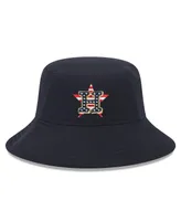 Men's New Era Navy Houston Astros 2023 Fourth of July Bucket Hat