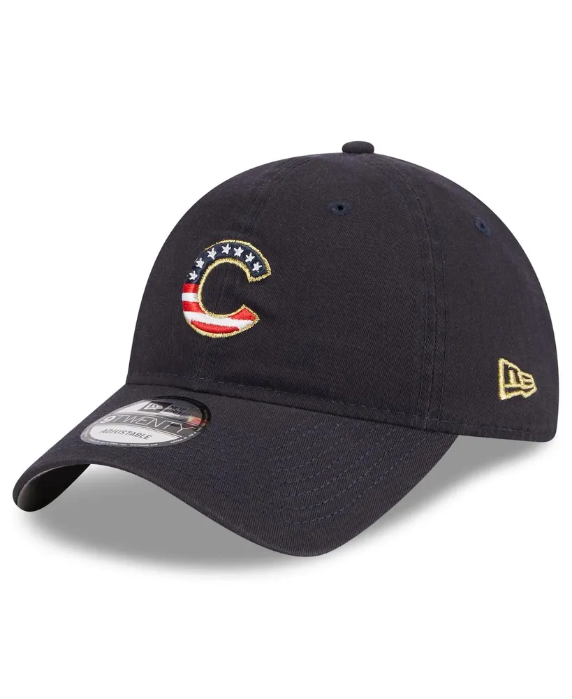 Women's New Era Navy Chicago Cubs 2023 Fourth of July 9TWENTY Adjustable Hat