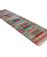 Bb Rugs One of a Kind Khorjeen 2'7" x 13'7" Runner Area Rug