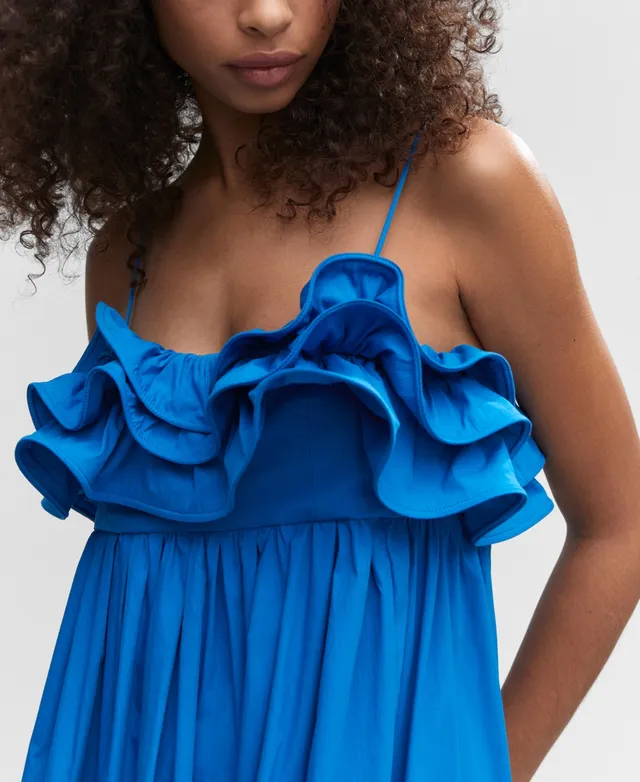 MAMA Ruffle-trimmed Dress