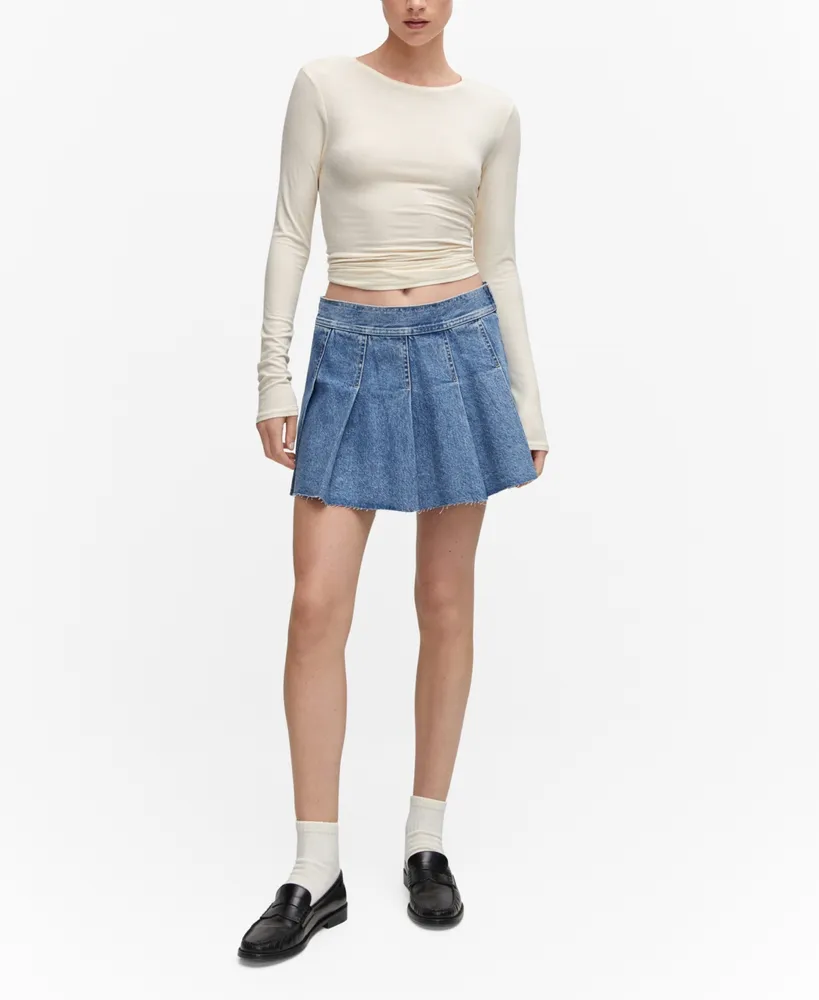 Women's Denim Mini Skirt