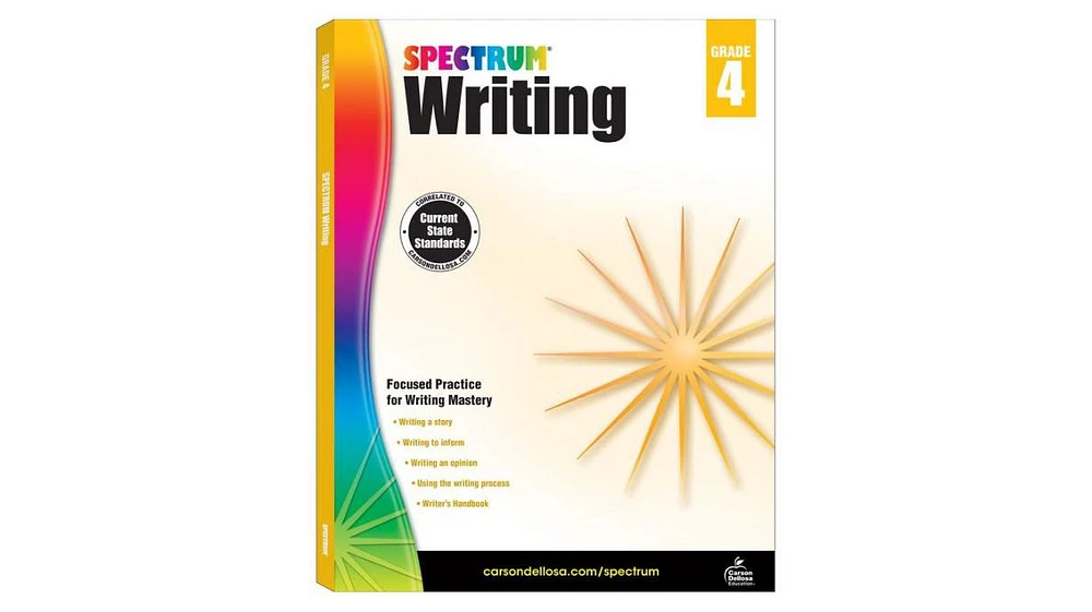 Spectrum Writing, Grade 4 by Spectrum Compiler