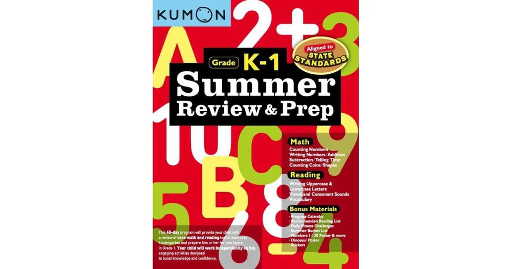 Kumon Summer Review Prep K