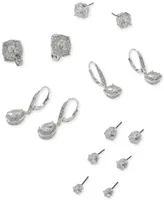 Anne Klein 8MM Crystal Stud Earrings