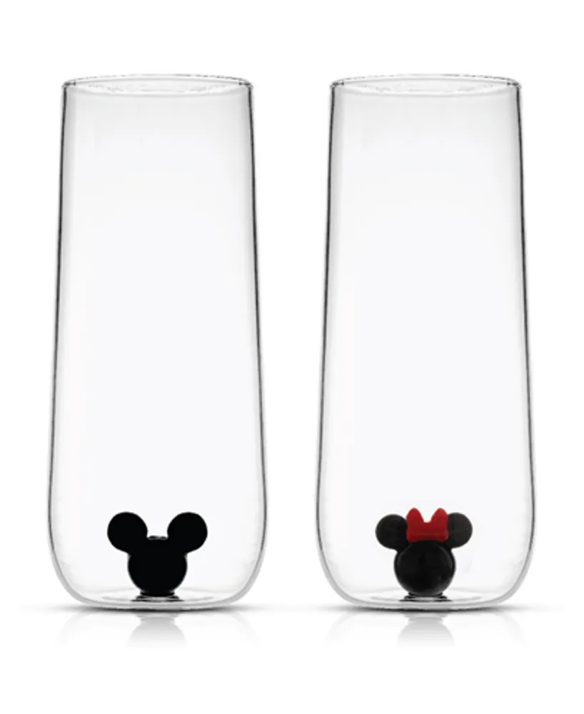 Disney Mickey Pants & Minnie Skirt Double Wall Mugs Set of 2