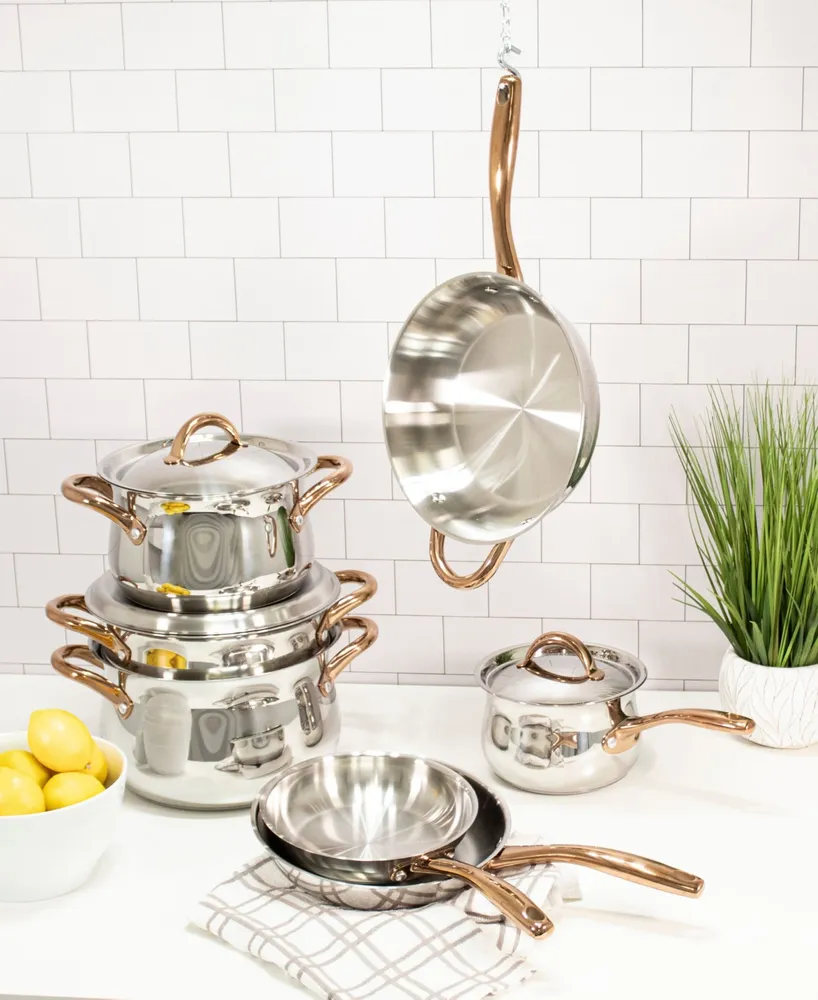 BergHOFF Ouro 18/10 Stainless Steel 14 Piece Cookware Set