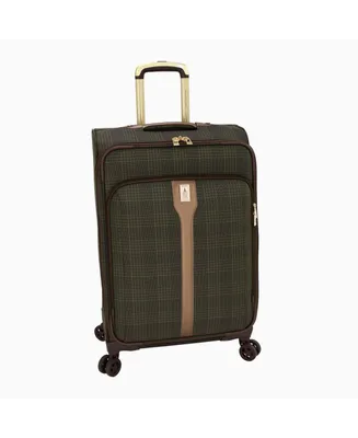 London Fog Brentwood Iii 25" Expandable Spinner Soft Side, Created for Macy's