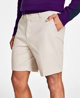 Nautica Classic-Fit 8.5" Stretch Chino Flat-Front Deck Short