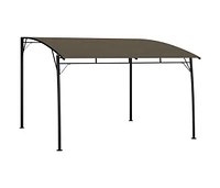 vidaXL Garden Sunshade Awning 9.8'x9.8'x8.4' Taupe