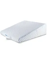 Nestl 7.5" Cooling Foam Wedge Pillow with Bolster Pillow