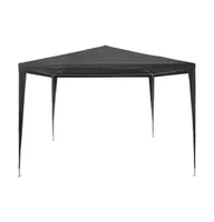 vidaXL Party Tent Pe Anthracite 9.8'x9.8'