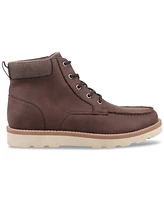 Club Room Men's Clifton Lace-Up Moc-Toe Boots, Created for Macy's