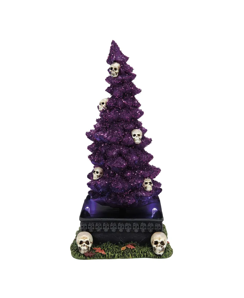 Department 56 Haunted Skull Tree