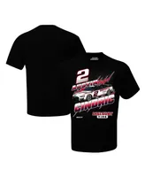 Men's Team Penske Black Austin Cindric Discount Tire Groove T-shirt