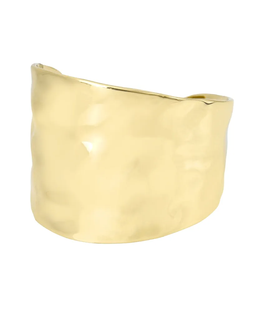 Robert Lee Morris Soho Gold Hammered Cuff Bracelet