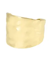 Robert Lee Morris Soho Gold Hammered Cuff Bracelet