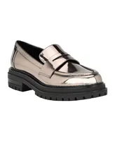 Calvin Klein Women's Grant Slip-On Lug Sole Casual Loafers