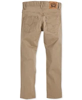 Levi's Big Boys 511 Slim Fit 5-Pocket Sueded Pants