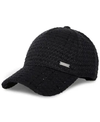 Steve Madden Tweed Baseball Cap