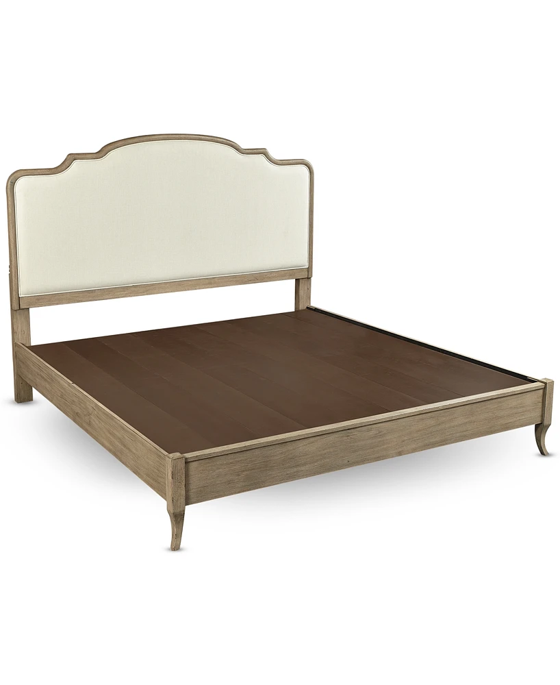 Provence Upholstered King Bed