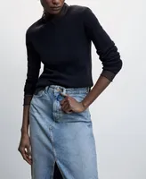 Mango Women's Denim Skirt