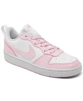 Nike Big Girls Court Borough Low Recraft Casual Sneakers from Finish Line