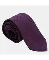 Plum - Silk Grenadine Tie for Men