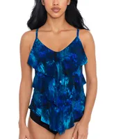 Magicsuit Women's Hazy Daze Rita V-Neck Tankini Top