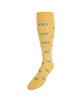 Trafalgar The Rally Tennis Novelty Mercerized Cotton Mid-Calf Socks