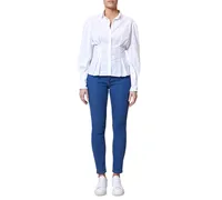 French Connection Women's Rhodes Cotton Poplin Corset Shirt