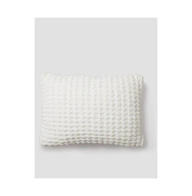 Sunday Citizen Snug Waffle Decorative Pillow, 12" x 18"