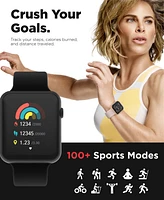 iTouch Unisex Air 4 Jillian Michaels Silicone Strap Smartwatch 41mm