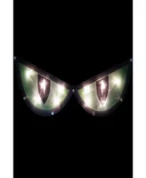 20" Lighted Eyes Halloween Window Silhouette Decoration