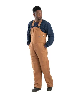 Berne Big & Tall Flame Resistant Duck Insulated Bib Overall