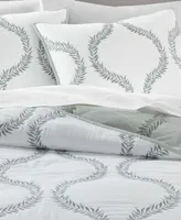 Closeout Charter Club Grayson Embroidery Cotton Quilt Exclusively At Macys