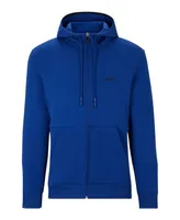 Boss by Hugo Boss Men's Embroidered Logo Zip-Up Hoodie