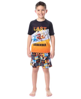 Avatar The Last Airbender Boys Nickelodeon Cartoon Pajama Set