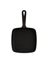 Smith and Clark Cast Iron 6.75" Square Grill Pan