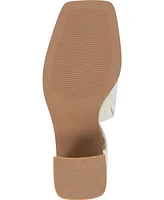 Journee Collection Women's Bobby Block Heel Square Toe Pumps