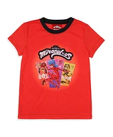 Miraculous Tales of Ladybug Girls Miraculous: & Cat Noir Sleep Pajama Set