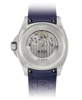Mido Men's Swiss Automatic Multifort Rubber Strap Watch 41mm