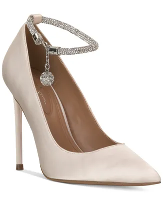 Jessica Simpson Women's Sekani Embellished Ankle-Strap Pumps