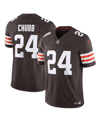 Men's Nike Nick Chubb Brown Cleveland Browns Vapor F.u.s.e. Limited Jersey