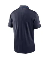 Men's Nike Navy Tennessee Titans Sideline Victory Performance Polo Shirt