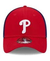 Men's New Era Red Philadelphia Phillies Team Neo 39THIRTY Flex Hat